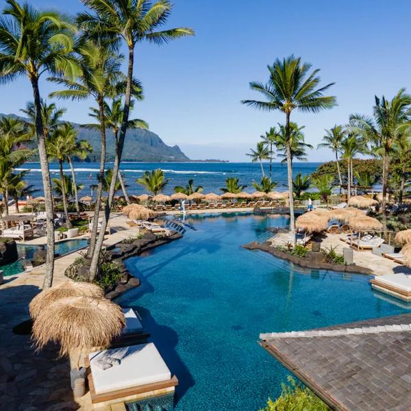Honeymoon Drinks By The Pool