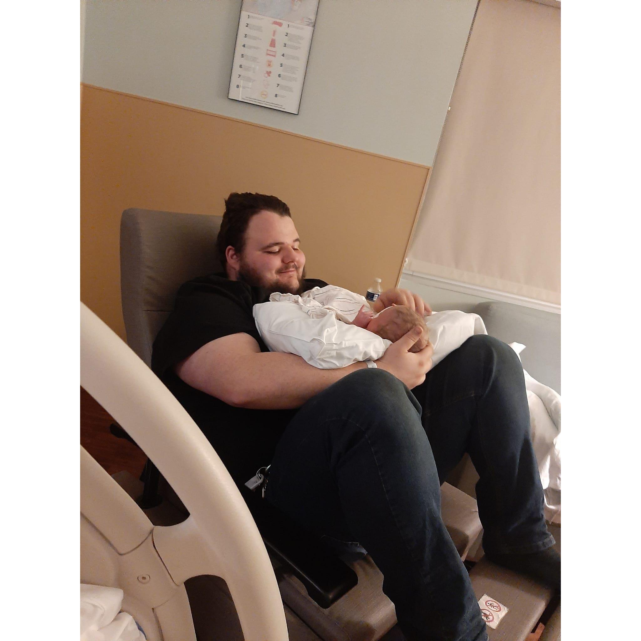 the day our little girl entered the world