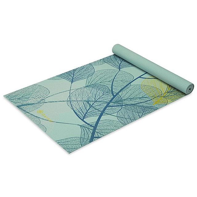 Gaiam Print Yoga Mat, Non Slip Exercise & Fitness Mat for All Types of Yoga, Pilates & Floor Exercises