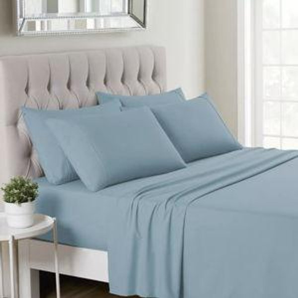 6 Piece Sheet Set, Deluxe Ultra Soft 1500 Series, Double Brushed Microfiber by Sweet Home Collection®