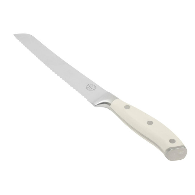 Sur La Table Kitchen Essentials Tasting Kitchen German Steel Bread Knife, 8-Inch Stainless Steel Blade Full Tang