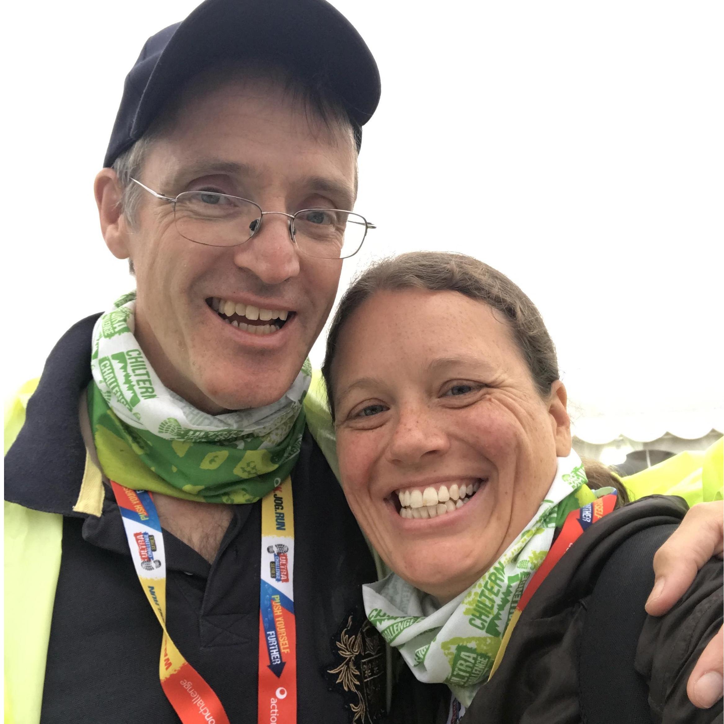 Ready to go; at the start line of the 28KM Chiltern Challenge.
June 2019