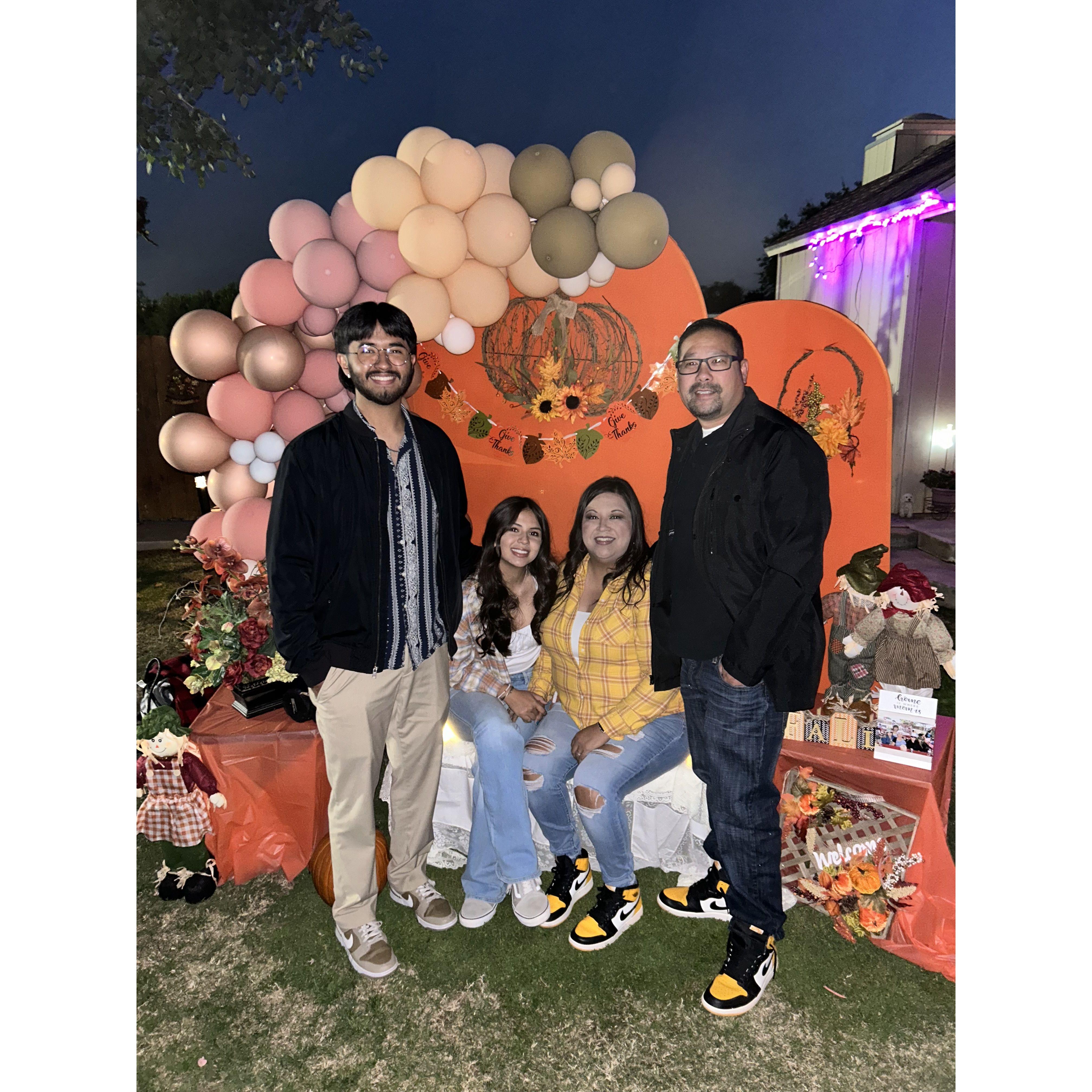 Thanksgiving 2023 with the family.