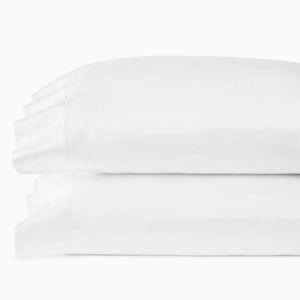 Sferra Giotto Pillowcases | White | King (Pair of 2)