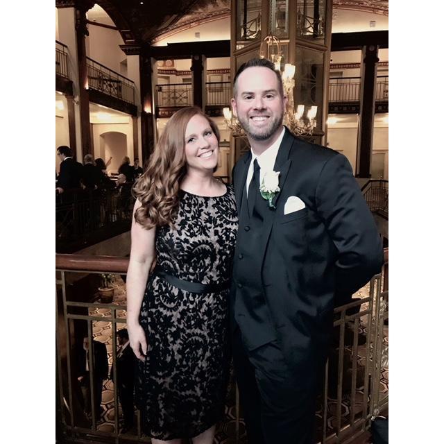 This past year, we've spent some fun nights at our friends' weddings.