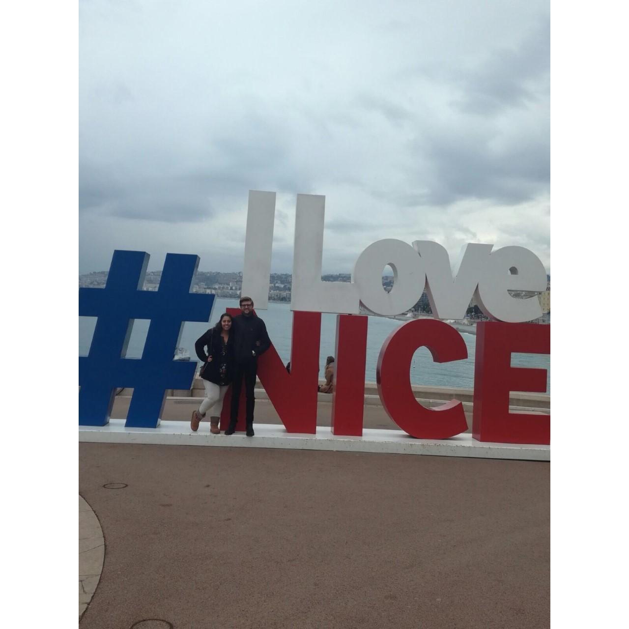 January 2018 - First European adventure after I moved to England! Nice, France