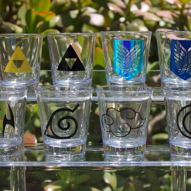 Nerdy Anime Shot Glass