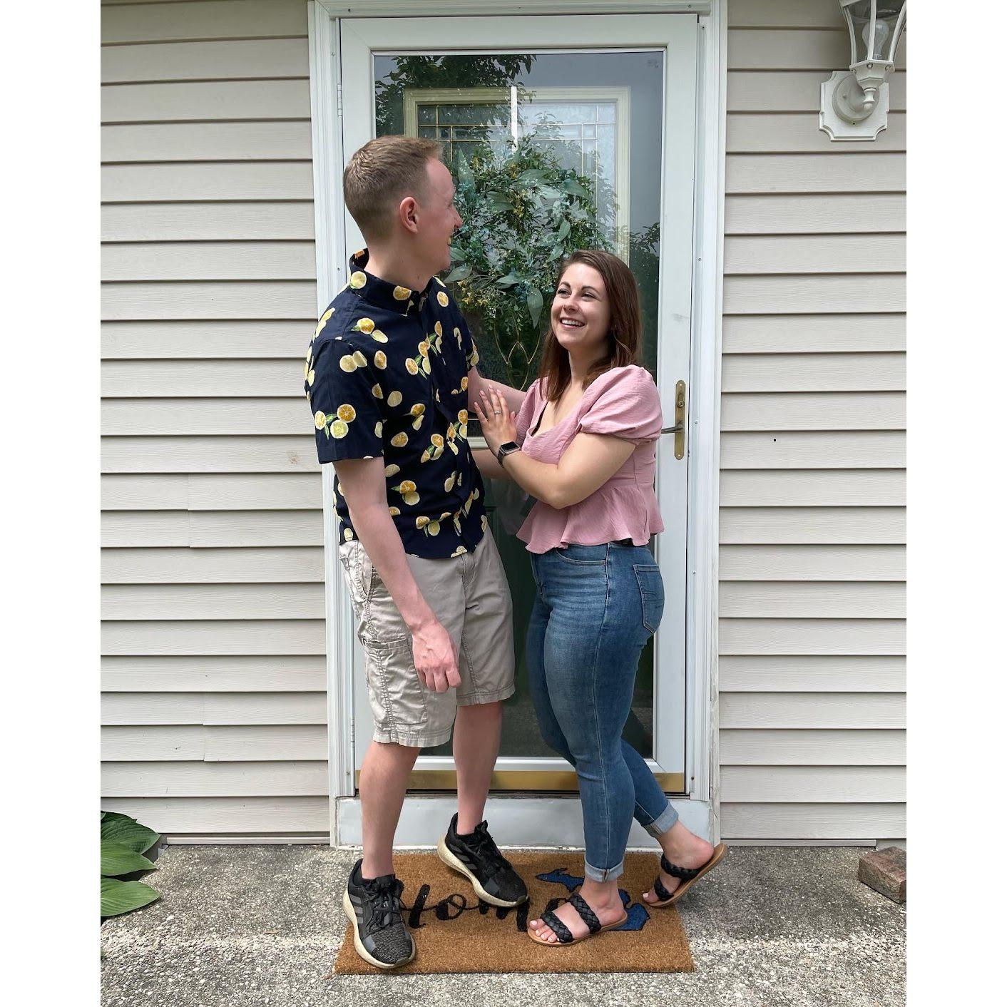 Welcome home! Michael and Anna buy their forever home in Kentwood, MI!