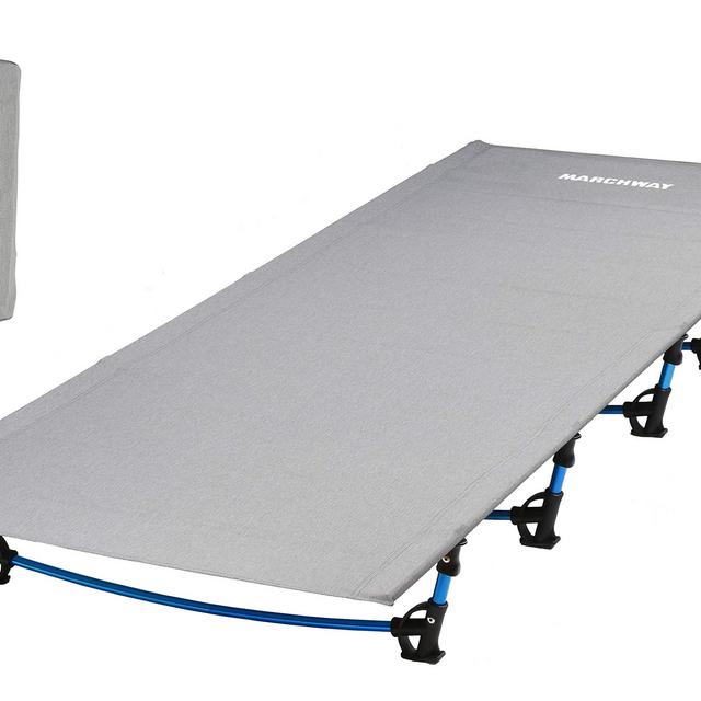 MARCHWAY Ultralight Folding Tent Camping Cot Bed, Portable Compact for Outdoor Travel, Base Camp, Hiking, Mountaineering, Lightweight Backpacking