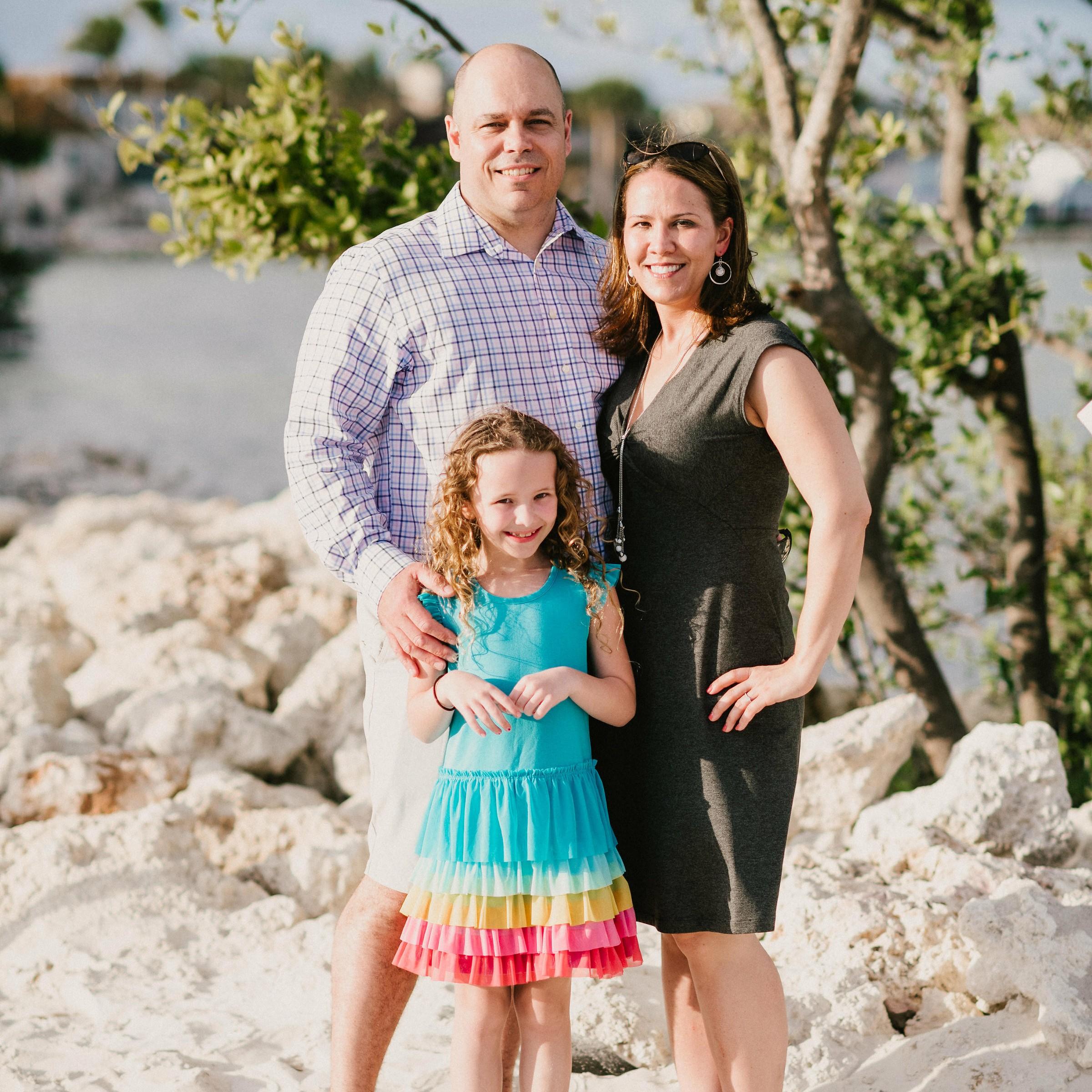 On vacation in Key Largo for Bryan's brother's wedding