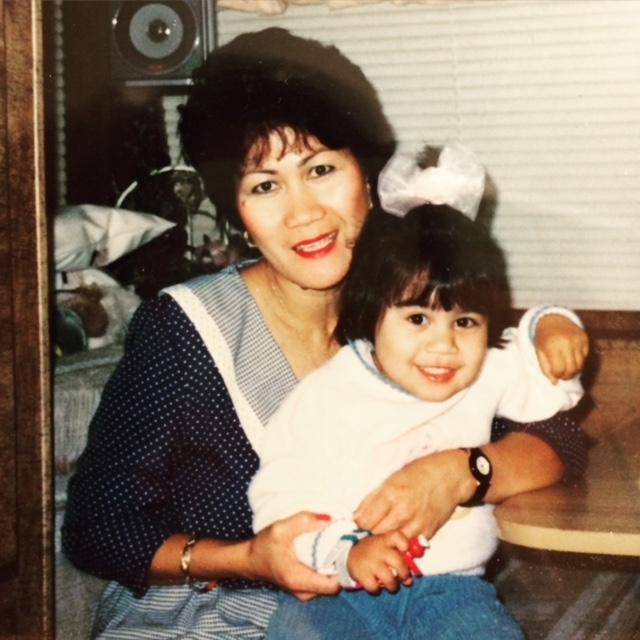 Little Jodie and her mom, Judy