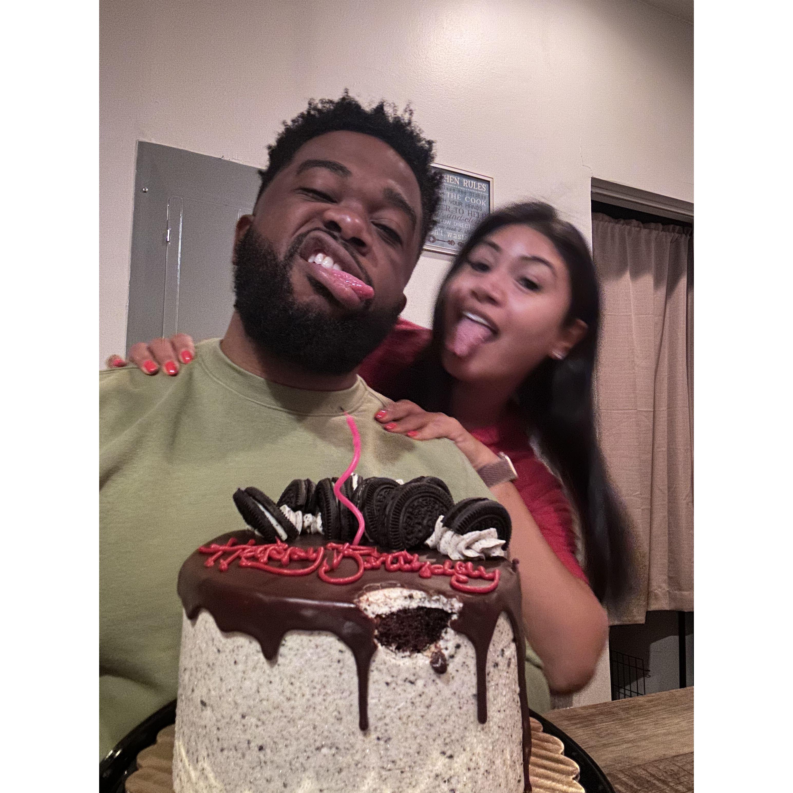 First B-day celebration together for my Husband to be.