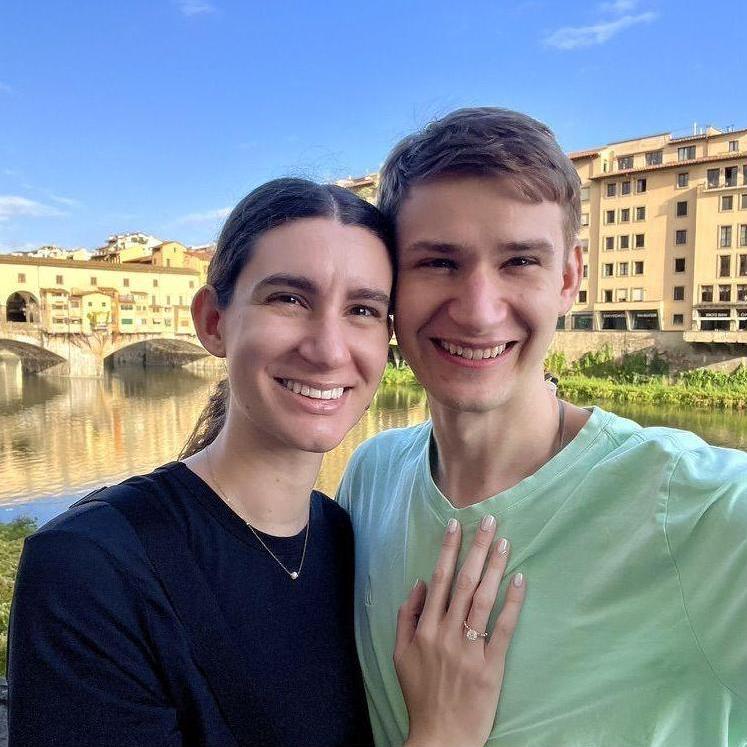 Engaged in Italy!
