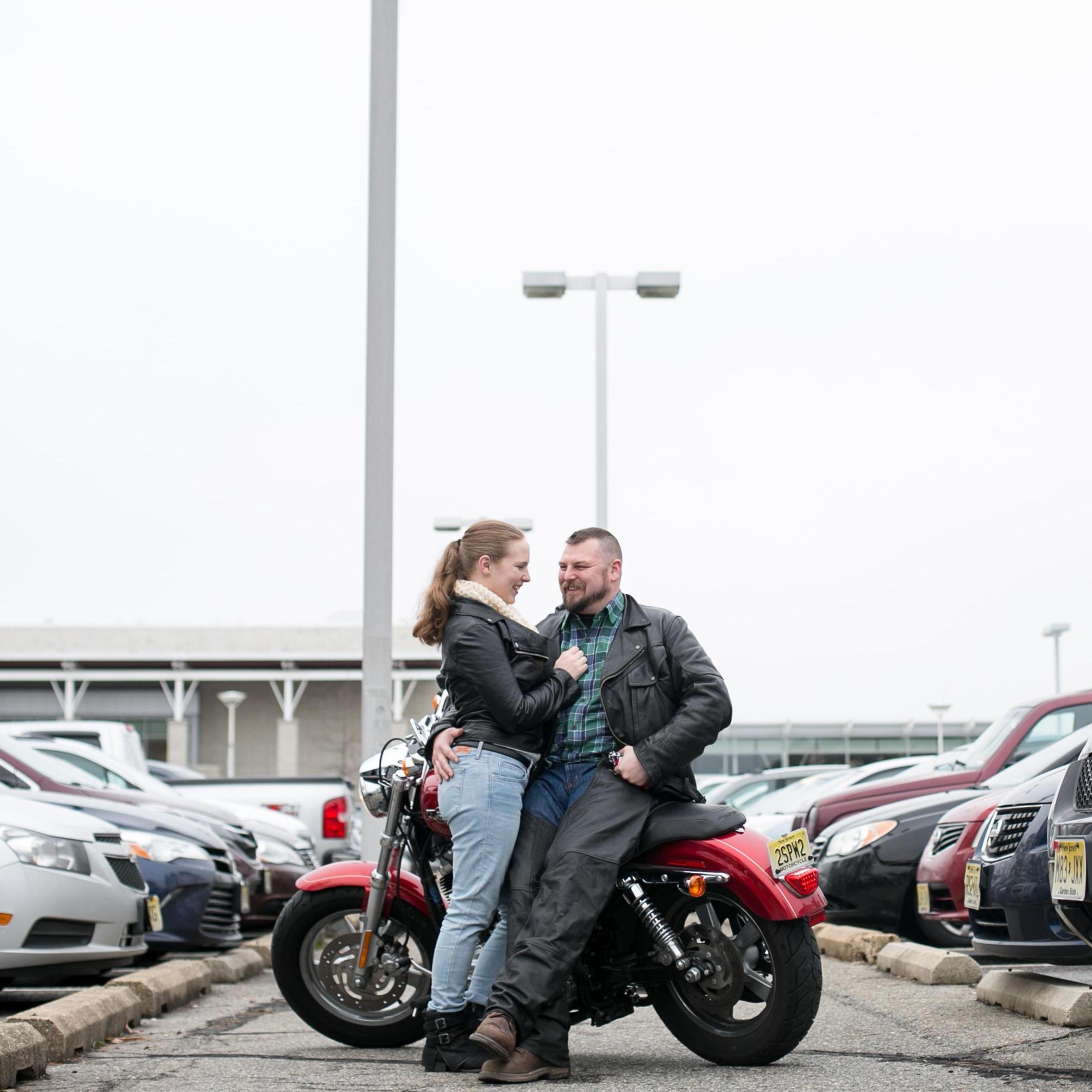 When they first started dating, Nathan took Kelly to a Bike Raffle. After Nathan bought 1 ticket Kelly said "this will be your lucky number." And he won! From then on he called her his lucky charm.