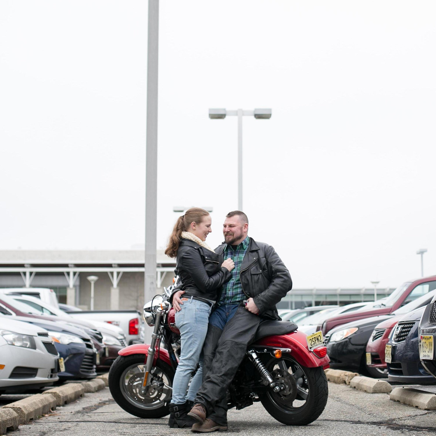 When they first started dating, Nathan took Kelly to a Bike Raffle. After Nathan bought 1 ticket Kelly said "this will be your lucky number." And he won! From then on he called her his lucky charm.