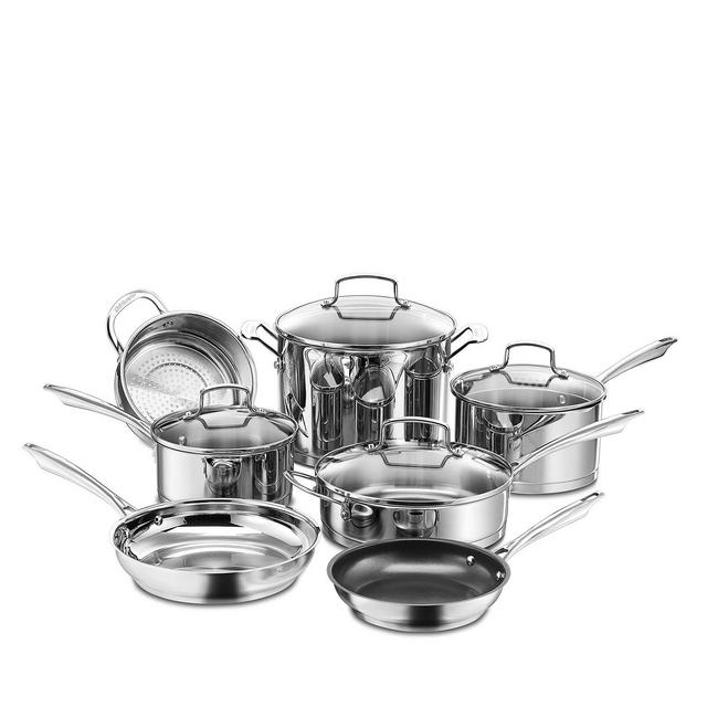 Cuisinart Pro Series Stainless Steel 11-Piece Cookware Set