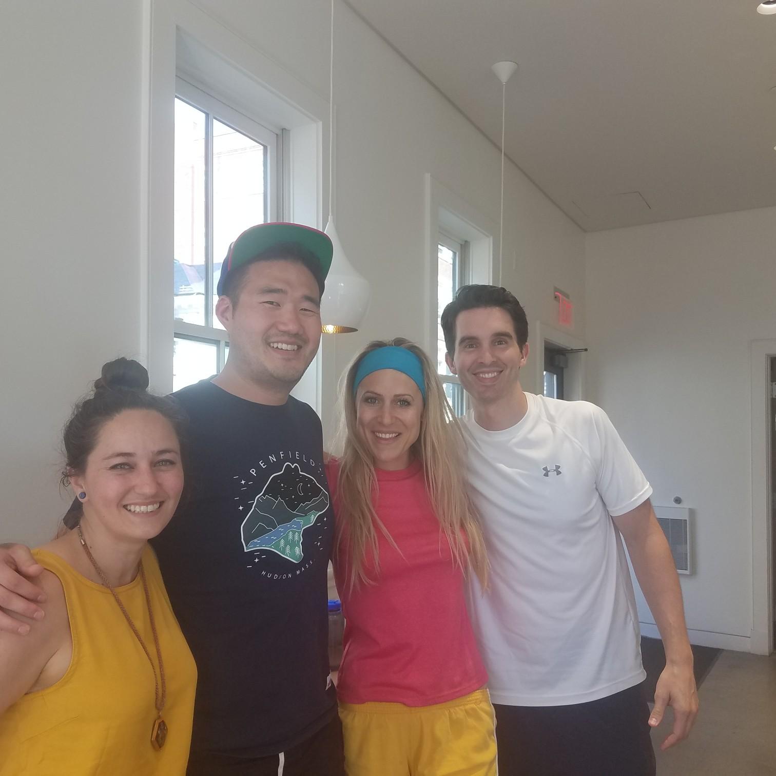 Double date with friends in Cambridge, MA