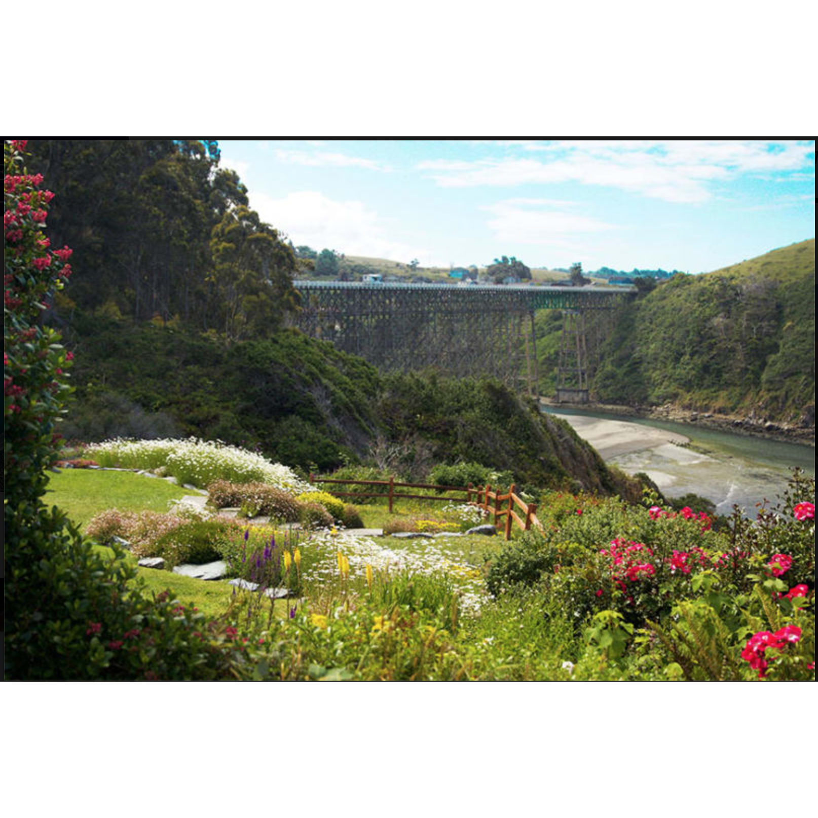 A look at the grounds at the Albion River Inn