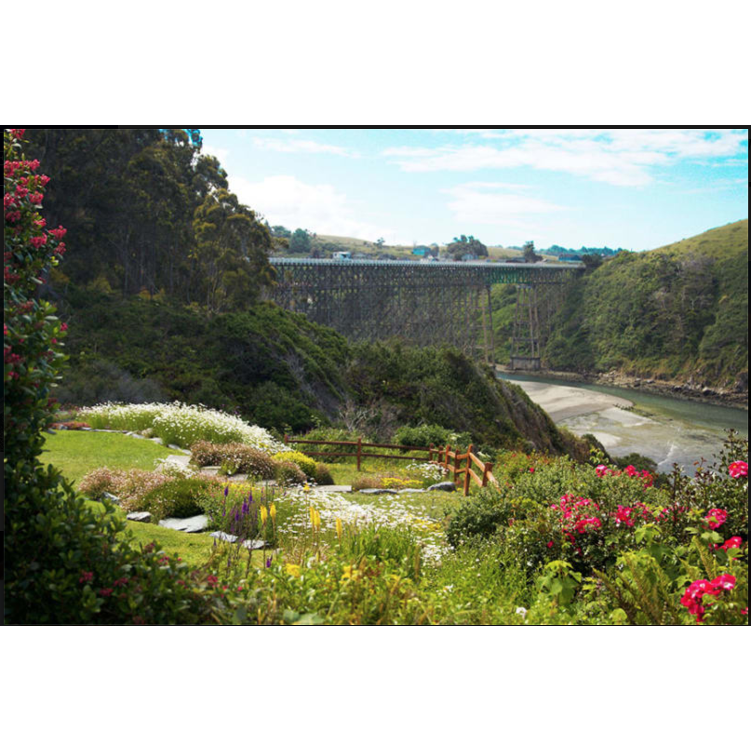 A look at the grounds at the Albion River Inn