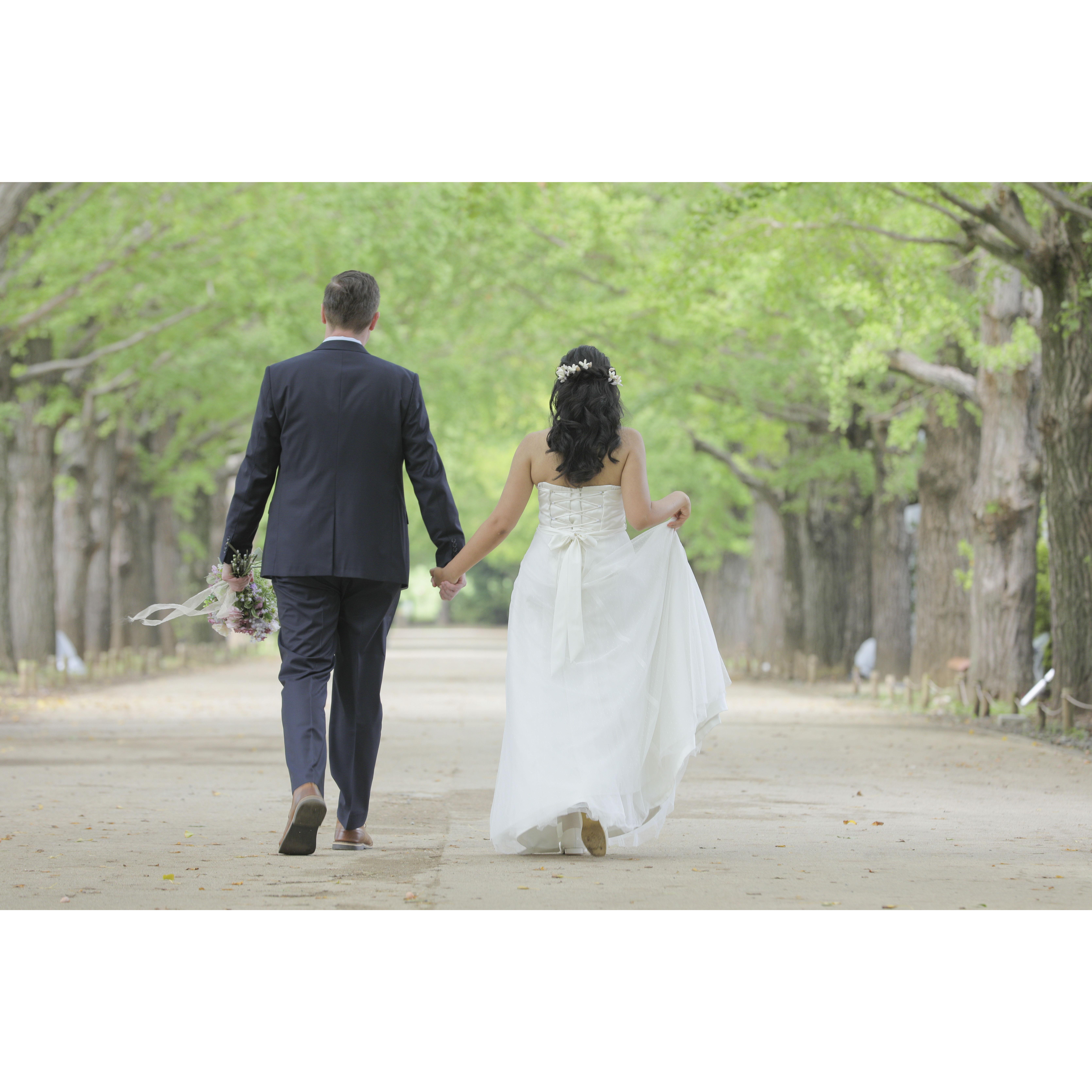 "I think they didn't see us. We're safe for now."