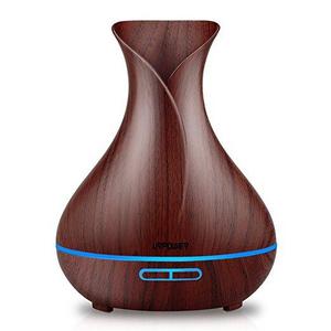 URPOWER Essential Oil Diffuser 400ml Wood Grain Aromatherapy Diffuser