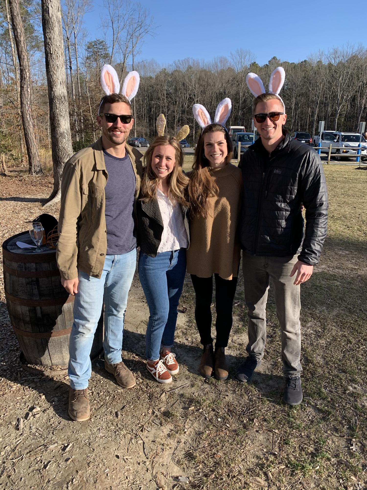 Celebrating Cal’s 29th with Bethany and Greg