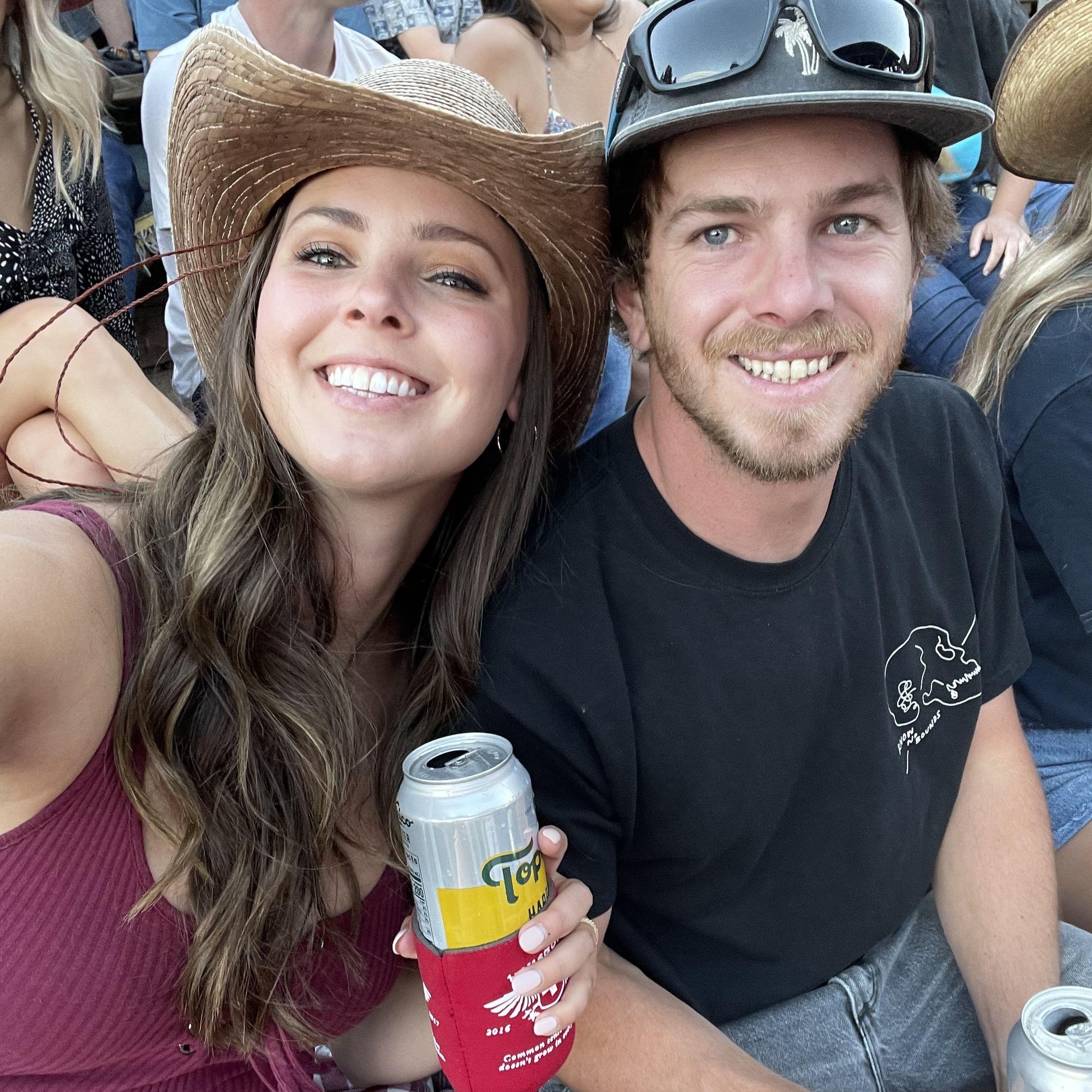 Zach Bryan at Red Rocks