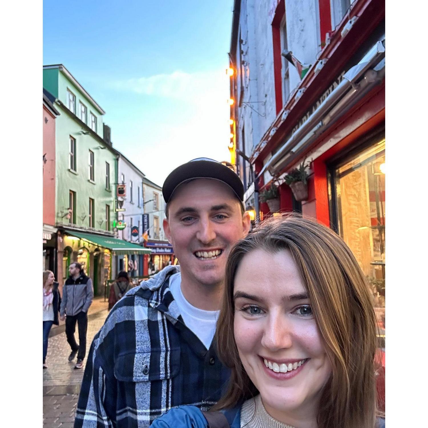 Us in Galway- we can't wait to go back!