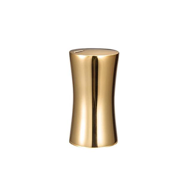 IMEEA Small Toothpick Holder Dispenser Storage Organizer SUS304 Stainless Steel (Gold)