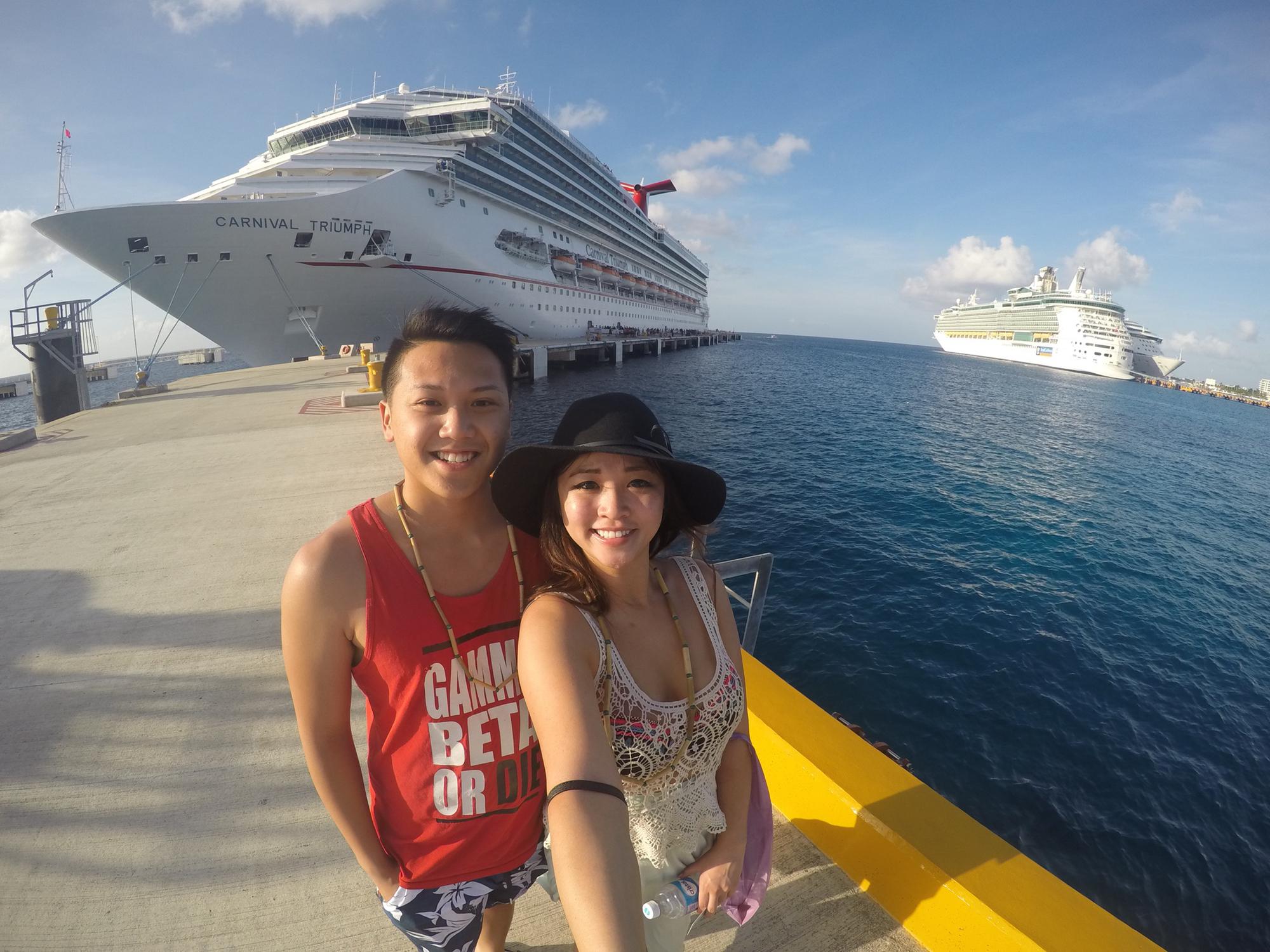 Our first cruise together - 2015
