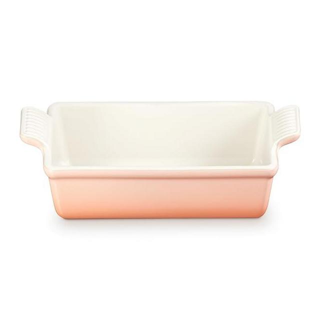 Le Creuset Stoneware Heritage Loaf Pan, 9", Peche