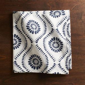 Kiran Indigo Medallion Dinner Napkin