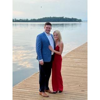 First picture right after our engagement on the dock :)