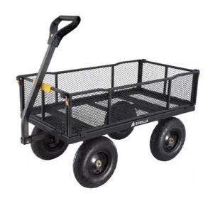 Gorilla Carts Steel Utility Cart 1200 lb. cap.