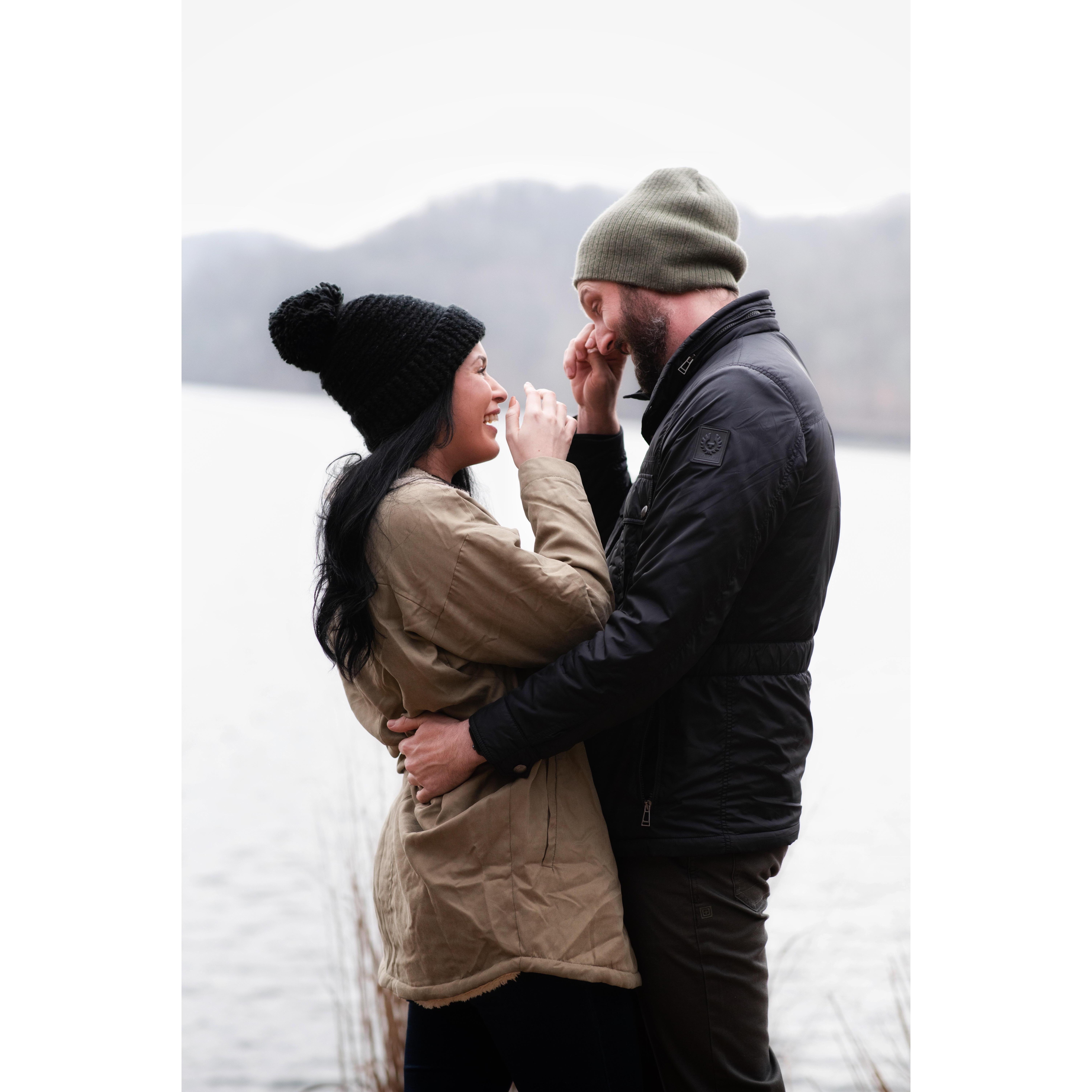 Pure happiness and love.