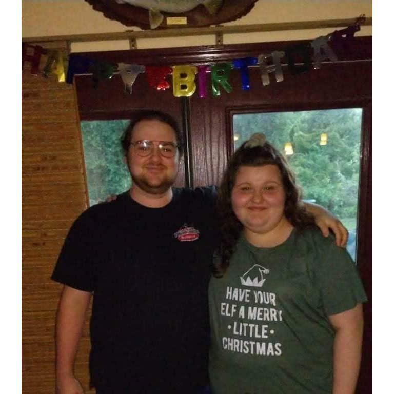 June 26, 2021 - We're such babies here! (ignore the Christmas shirt in June)