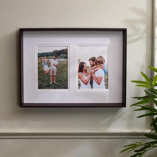 2-Opening Wood Collage Photo Frame