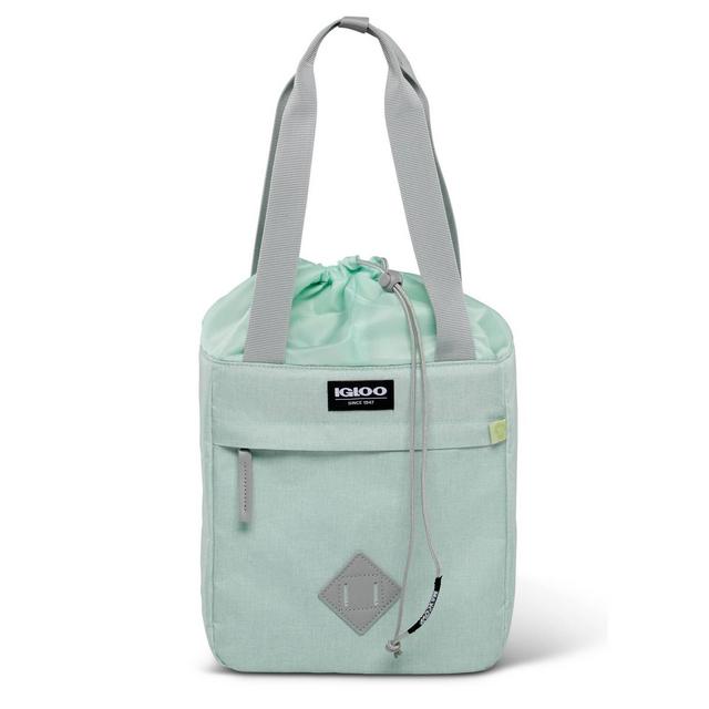Igloo Heritage Repreve Drawstring 12 Can Portable Cooler - Mint