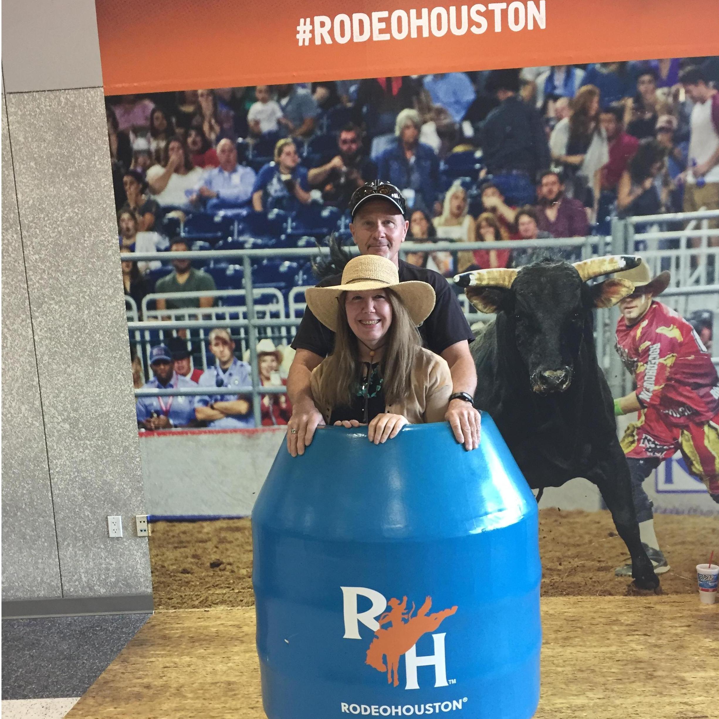 Our first "rodeo"