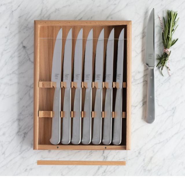 Zwilling Stainless-Steel 8-Piece Knife Set with Tray