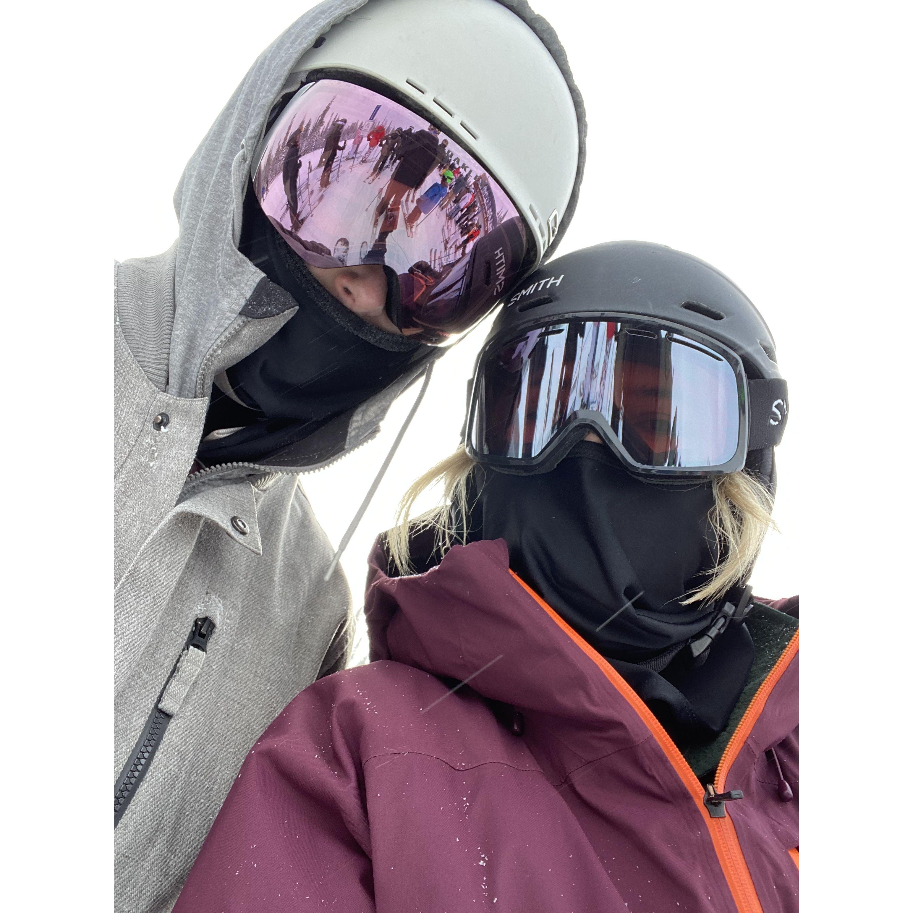 Out on the mountain!
