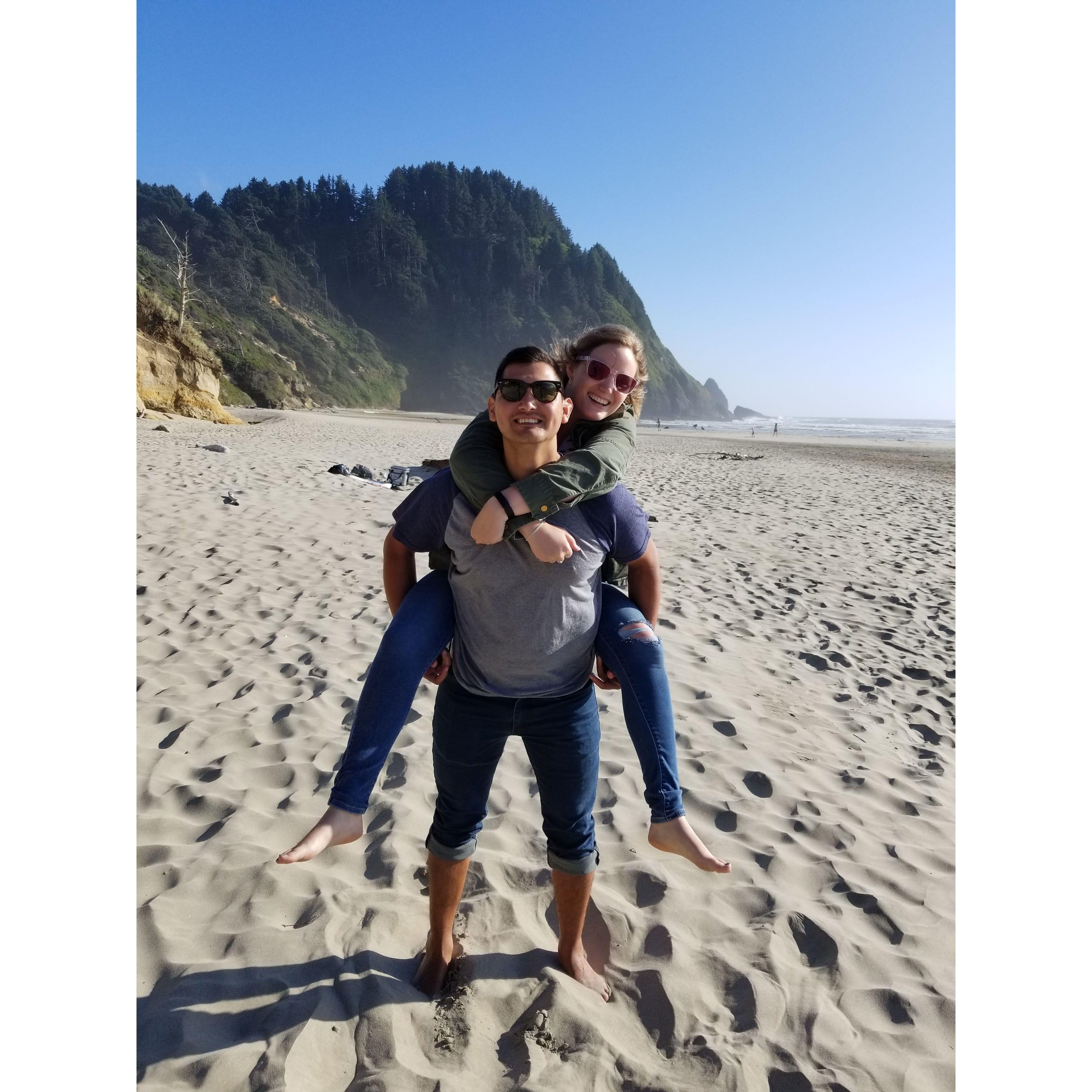 Spent our 7th anniversary in some Oregon Coast sunshine.