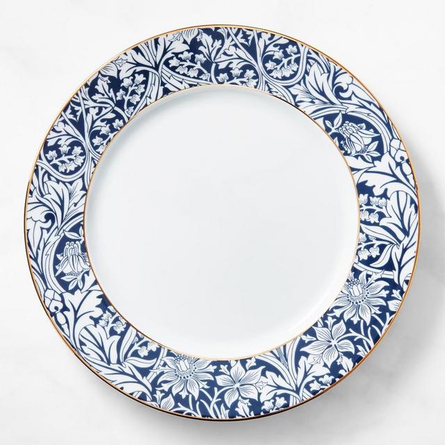 Williams Sonoma x Morris & Co. Dinner Plates, Set of 4, Bluebell