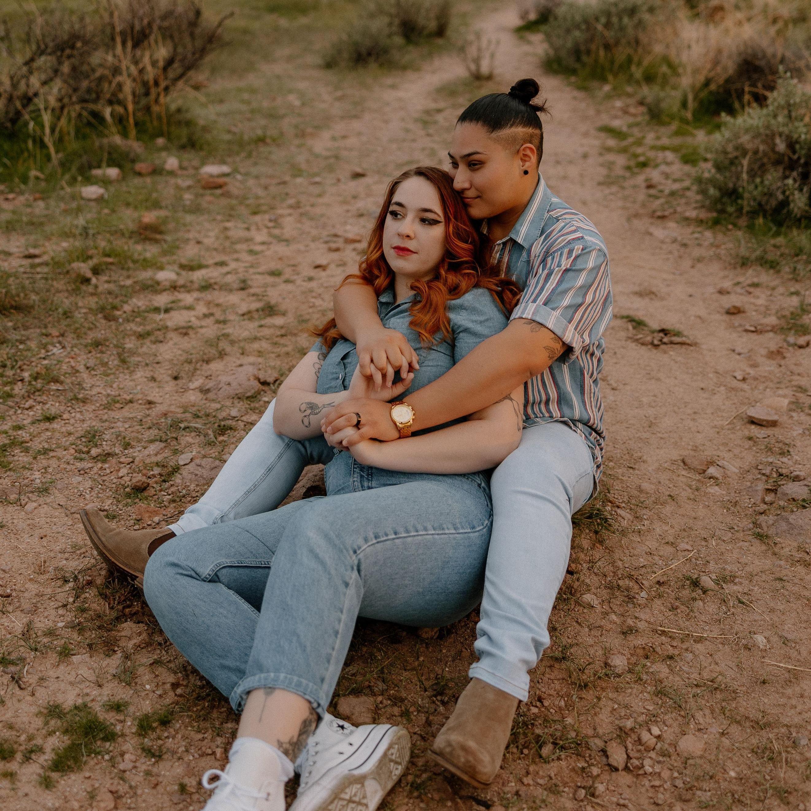 First couple photoshoot we ever did - it is important to us to document our love over the years.