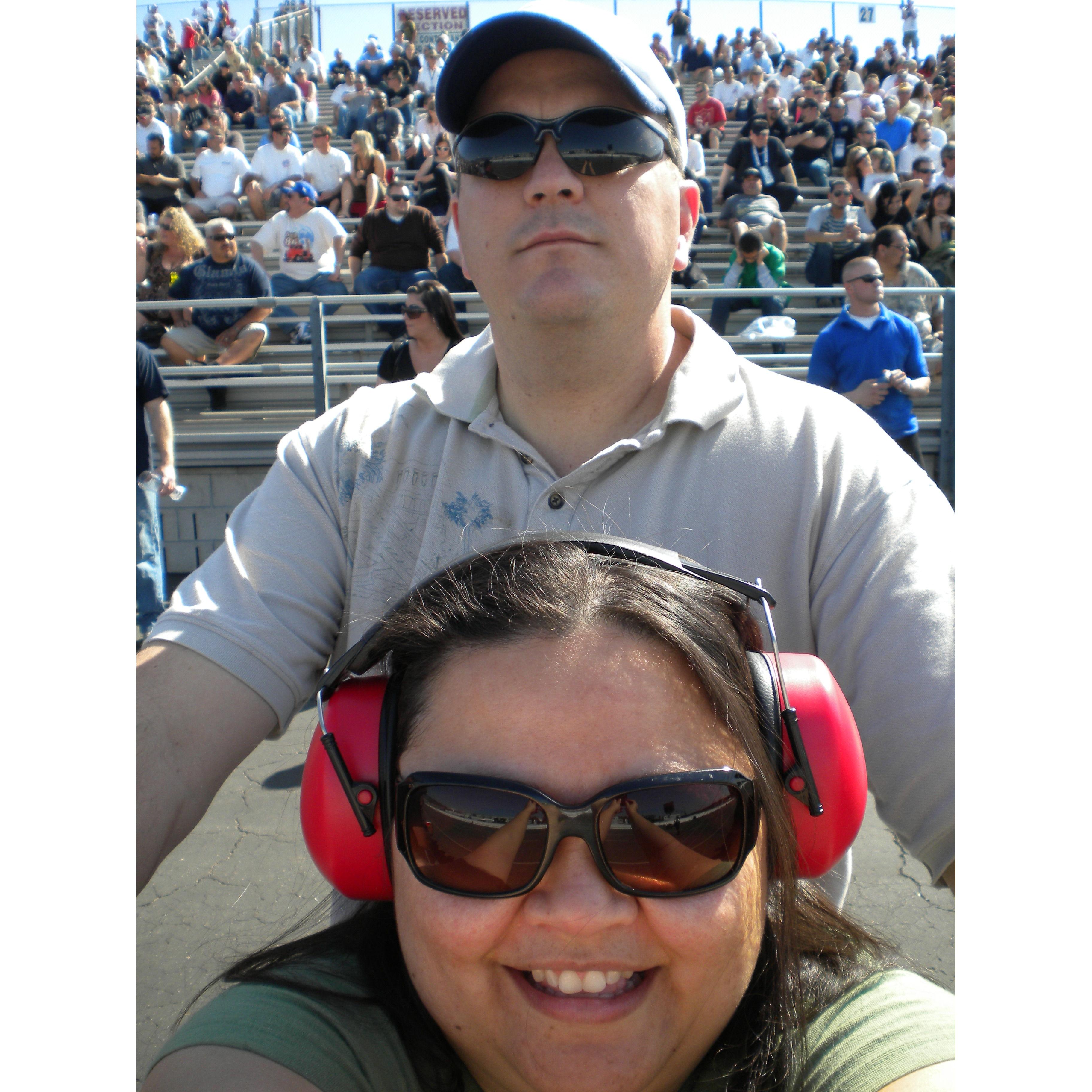 2010, Nascar Drag Races in Pomona, CA