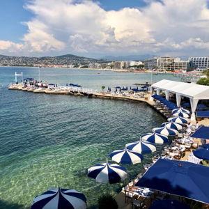 Beach Day at Hôtel Belles Rives (Antibes, France)