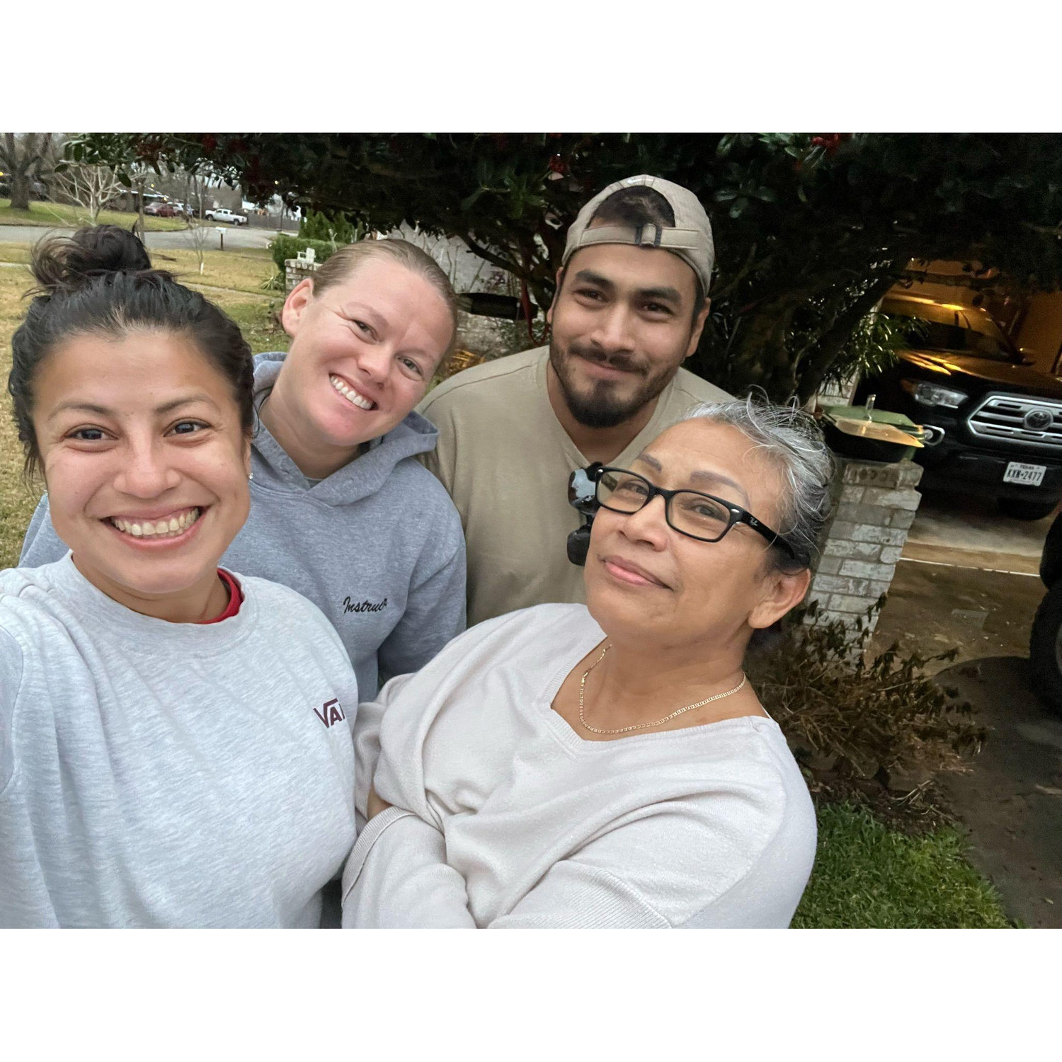 Visiting our Texas family