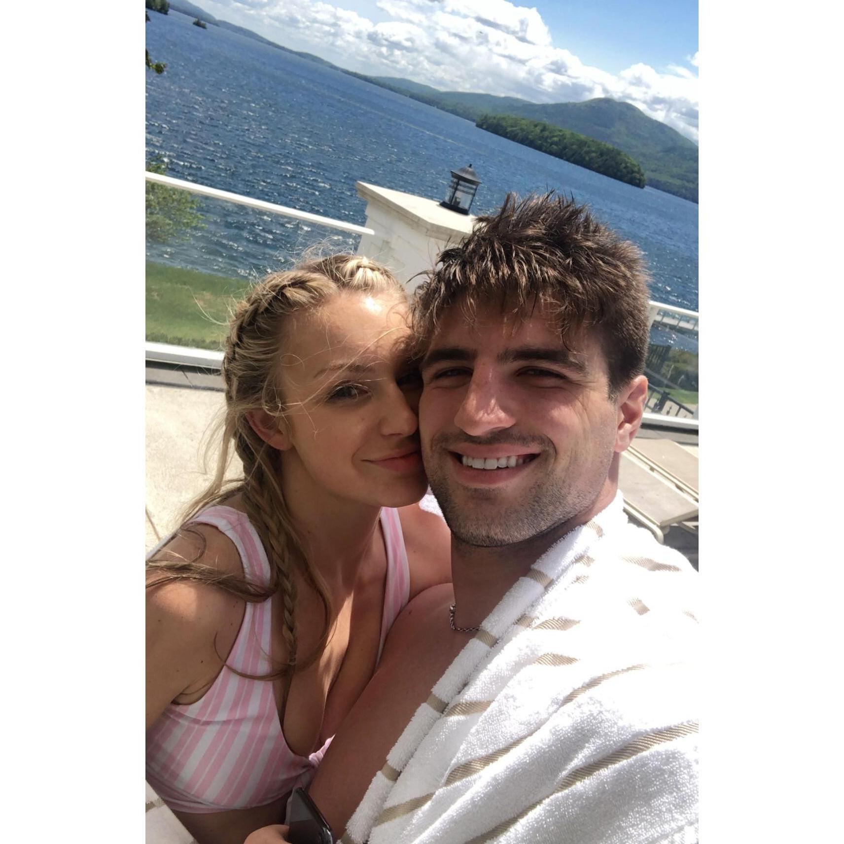 First trip to The Sagamore as an engaged couple.