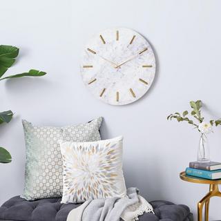 Marble Contemporary Wall Clock