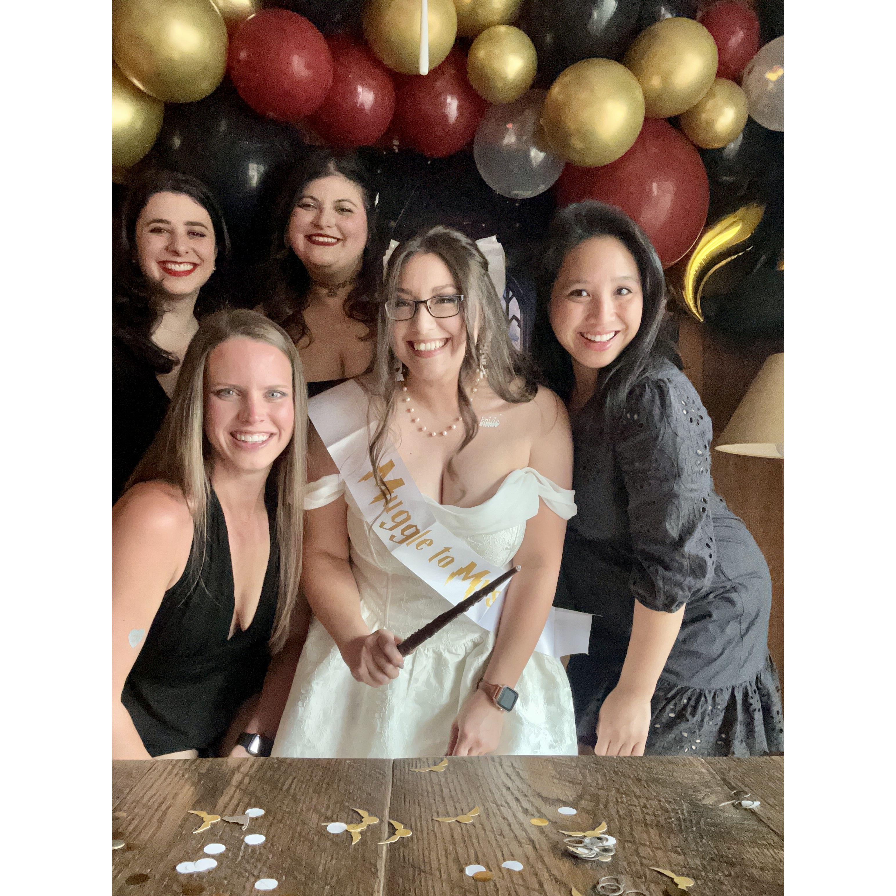 It was a Harry Potter themed bach.